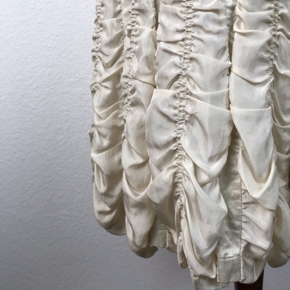 Tracy Reese New York Silk Blend Full Skirt Sk69 - Picture 4 of 8